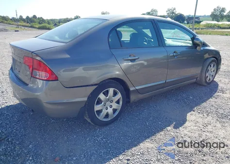 2007 Honda Civic Lx из США, поврежденный, VIN 2HGFA16557H307249